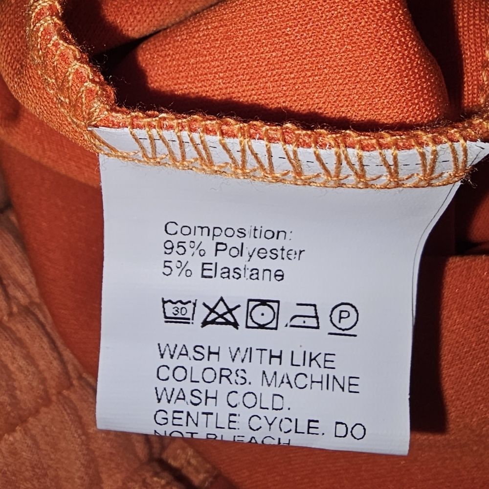 NWOT Faux Suede Co-Ord Crop Top Split Skirt Set Large - Picture 9 of 9